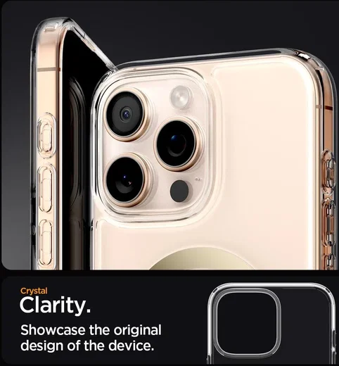 Spigen Ultra Hybrid MagFit Apple iPhone 16 Pro Max Hoesje MagSafe Goud afbeelding 7