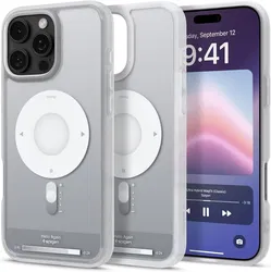 Spigen Ultra Hybrid MagFit Apple iPhone 16 Pro Max Hoesje MagSafe Classic Zilver afbeelding