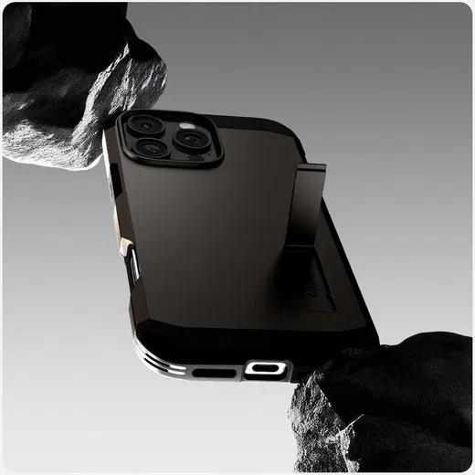 Spigen Tough Armor iPhone 16 Pro Max Hoesje MagSafe Back Cover Gunmetal afbeelding 8