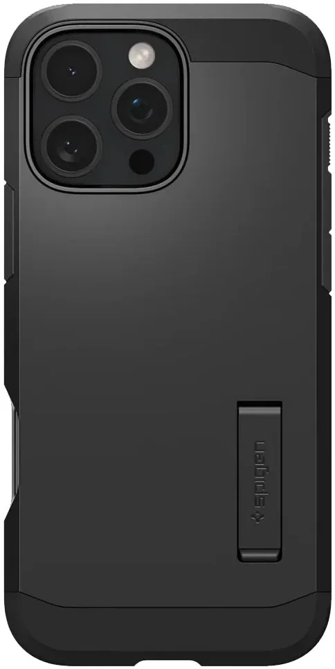 Spigen Tough Armor iPhone 16 Pro Max Hoesje MagSafe Back Cover Zwart afbeelding 2