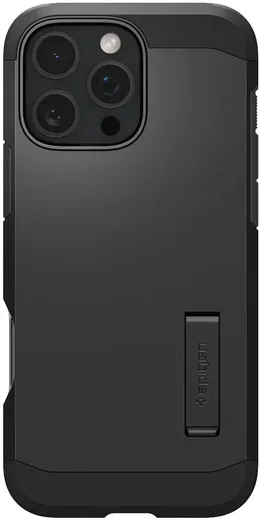 Spigen Tough Armor iPhone 16 Pro Max Hoesje MagSafe Back Cover Zwart afbeelding 2
