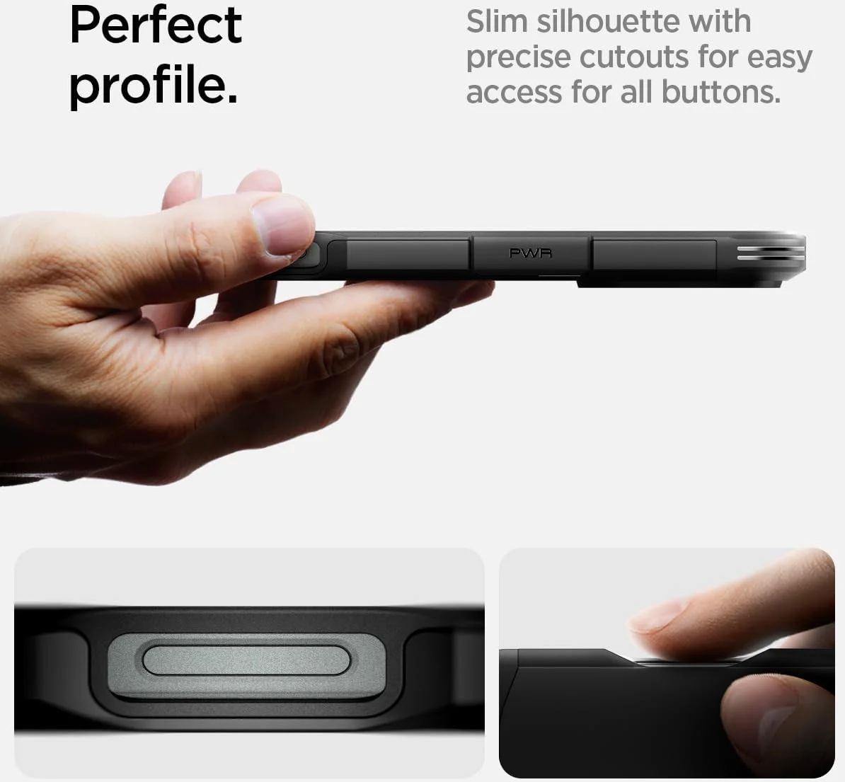 Spigen Tough Armor iPhone 16 Pro Max Hoesje MagSafe Back Cover Zwart afbeelding 7
