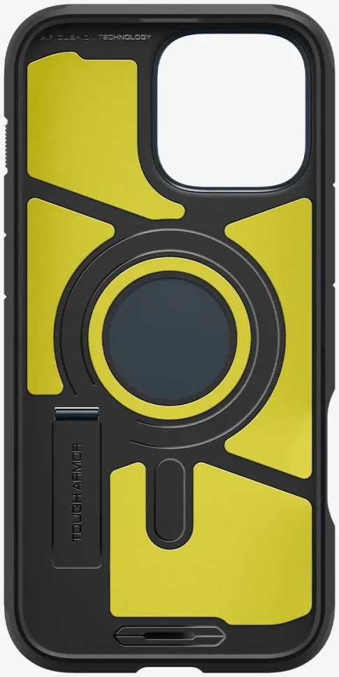 Spigen Tough Armor iPhone 16 Pro Max Hoesje MagSafe Back Cover Metal Slate afbeelding 13