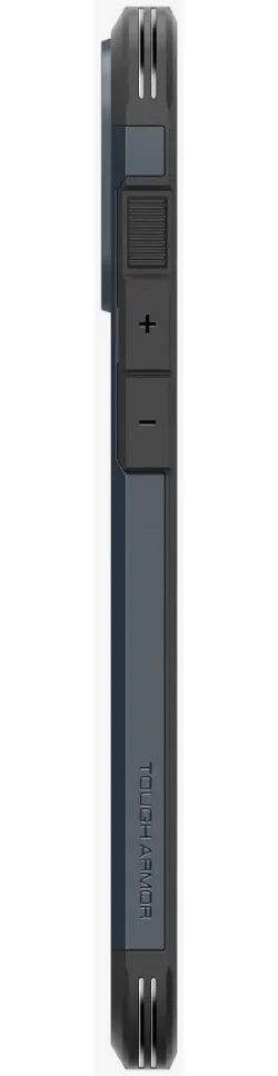 Spigen Tough Armor iPhone 16 Pro Max Hoesje MagSafe Back Cover Metal Slate afbeelding 15
