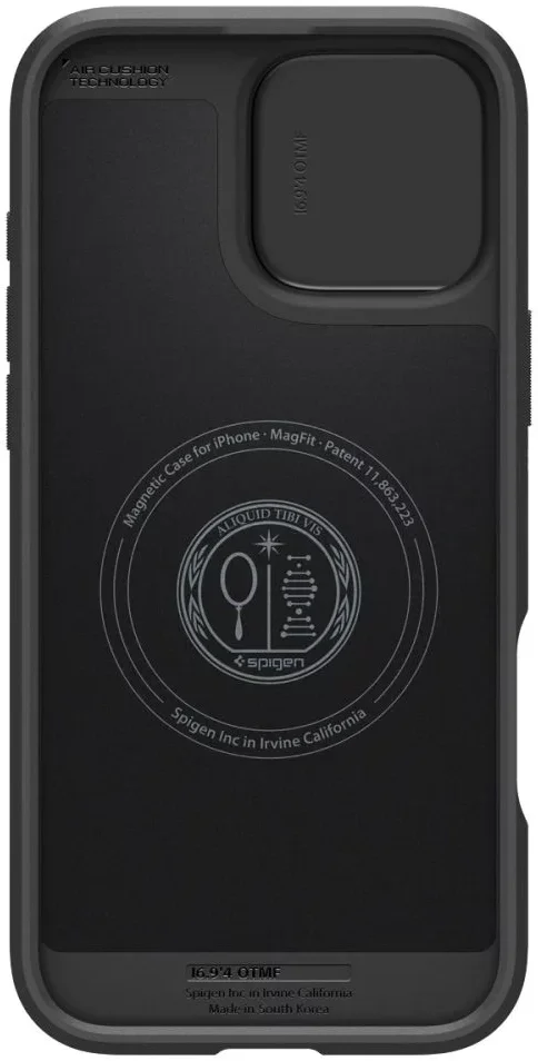Spigen Optik Armor MagSafe Apple iPhone 16 Pro Max Hoesje Camera Slider Zwart afbeelding 11