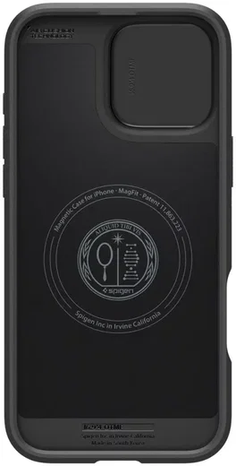 Spigen Optik Armor MagSafe Apple iPhone 16 Pro Max Hoesje Camera Slider Zwart afbeelding 11