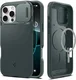 Spigen Optik Armor MagSafe Apple iPhone 16 Pro Max Hoesje Camera Slider Groen afbeelding 1