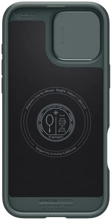 Spigen Optik Armor MagSafe Apple iPhone 16 Pro Max Hoesje Camera Slider Groen afbeelding 9