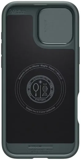 Spigen Optik Armor MagSafe Apple iPhone 16 Pro Max Hoesje Camera Slider Groen afbeelding 9