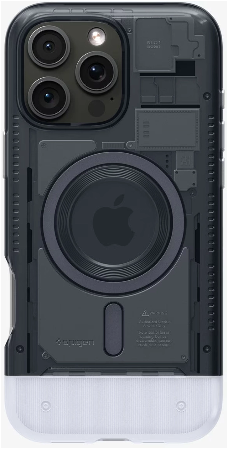 Spigen Classic C1 MagFit Apple iPhone 16 Pro Max Hoesje MagSafe Graphite afbeelding 2