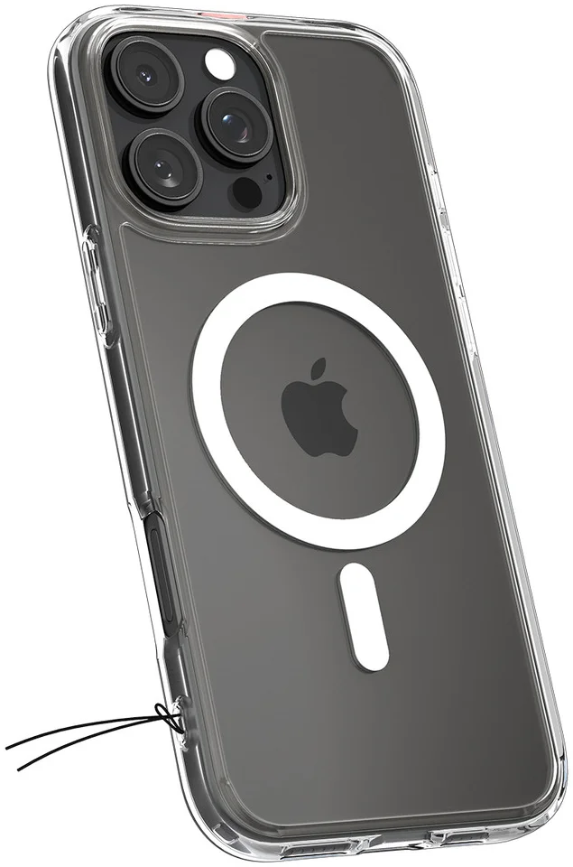 Spigen Crystal Hybrid MagSafe Apple iPhone 16 Pro Max Hoesje Back Cover Wit afbeelding 6