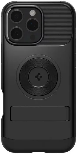 Spigen Slim Armor MagFit Apple iPhone 16 Pro Max Hoesje MagSafe Zwart afbeelding 9