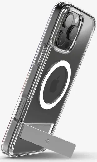 Spigen Slim Armor Essential S iPhone 16 Pro Max Hoesje MagSafe Transparant afbeelding 5