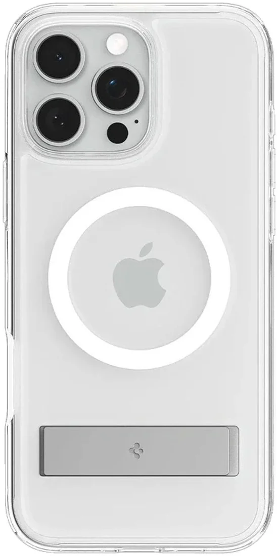 Spigen Slim Armor Essential S iPhone 16 Pro Max Hoesje MagSafe Transparant afbeelding 2