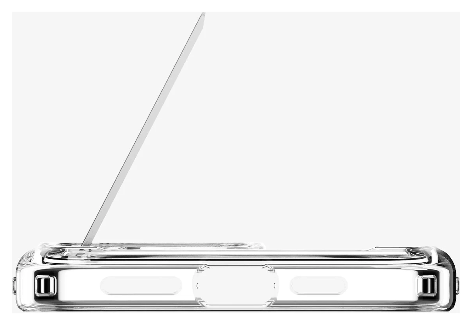 Spigen Slim Armor Essential S iPhone 16 Pro Max Hoesje MagSafe Transparant afbeelding 9