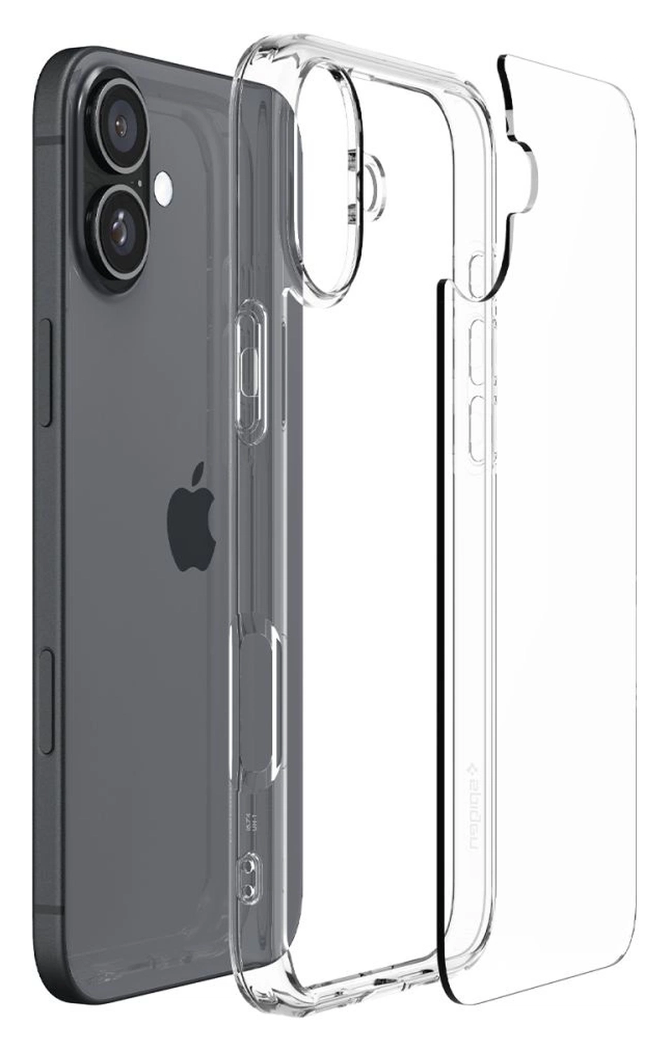 Spigen Ultra Hybrid Apple iPhone 16 Plus Hoesje Back Cover Transparant afbeelding 9