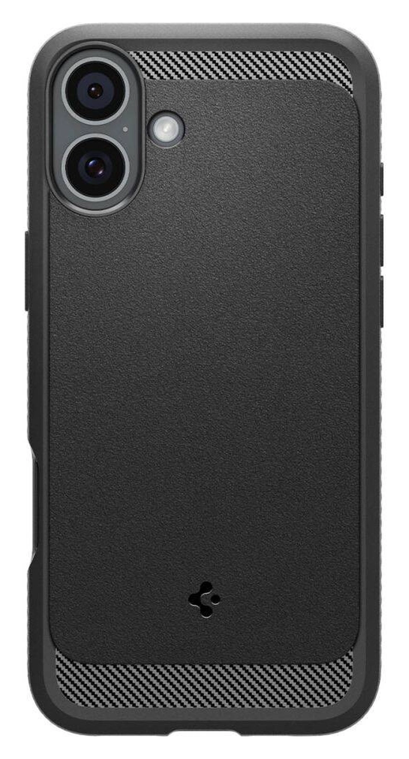 Spigen Rugged Armor MagFit Apple iPhone 16 Plus Hoesje MagSafe Zwart afbeelding 2