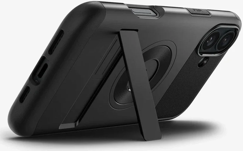 Spigen Slim Armor MagFit Apple iPhone 16 Plus Hoesje MagSafe Zwart afbeelding 2