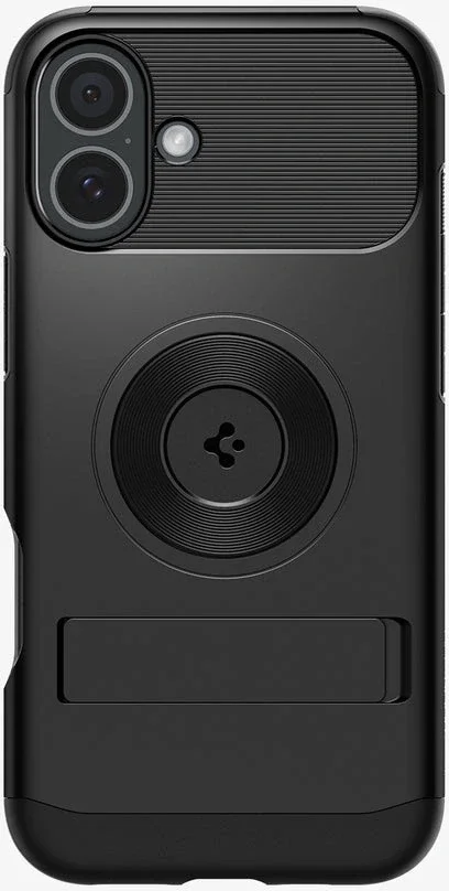 Spigen Slim Armor MagFit Apple iPhone 16 Plus Hoesje MagSafe Zwart afbeelding 3