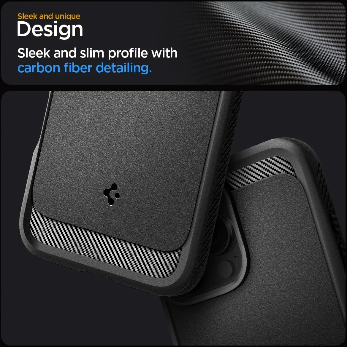 Spigen Rugged Armor MagFit Apple iPhone 16 Pro Hoesje MagSafe Zwart afbeelding 5