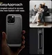 Spigen Rugged Armor MagFit Apple iPhone 16 Pro Hoesje MagSafe Zwart afbeelding 6