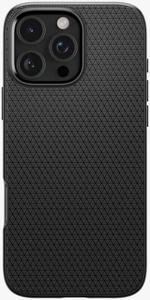 Spigen Liquid Air Apple iPhone 16 Pro Hoesje Back Cover Zwart afbeelding 9