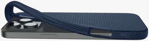 Spigen Liquid Air Apple iPhone 16 Pro Hoesje Back Cover Blauw afbeelding 12