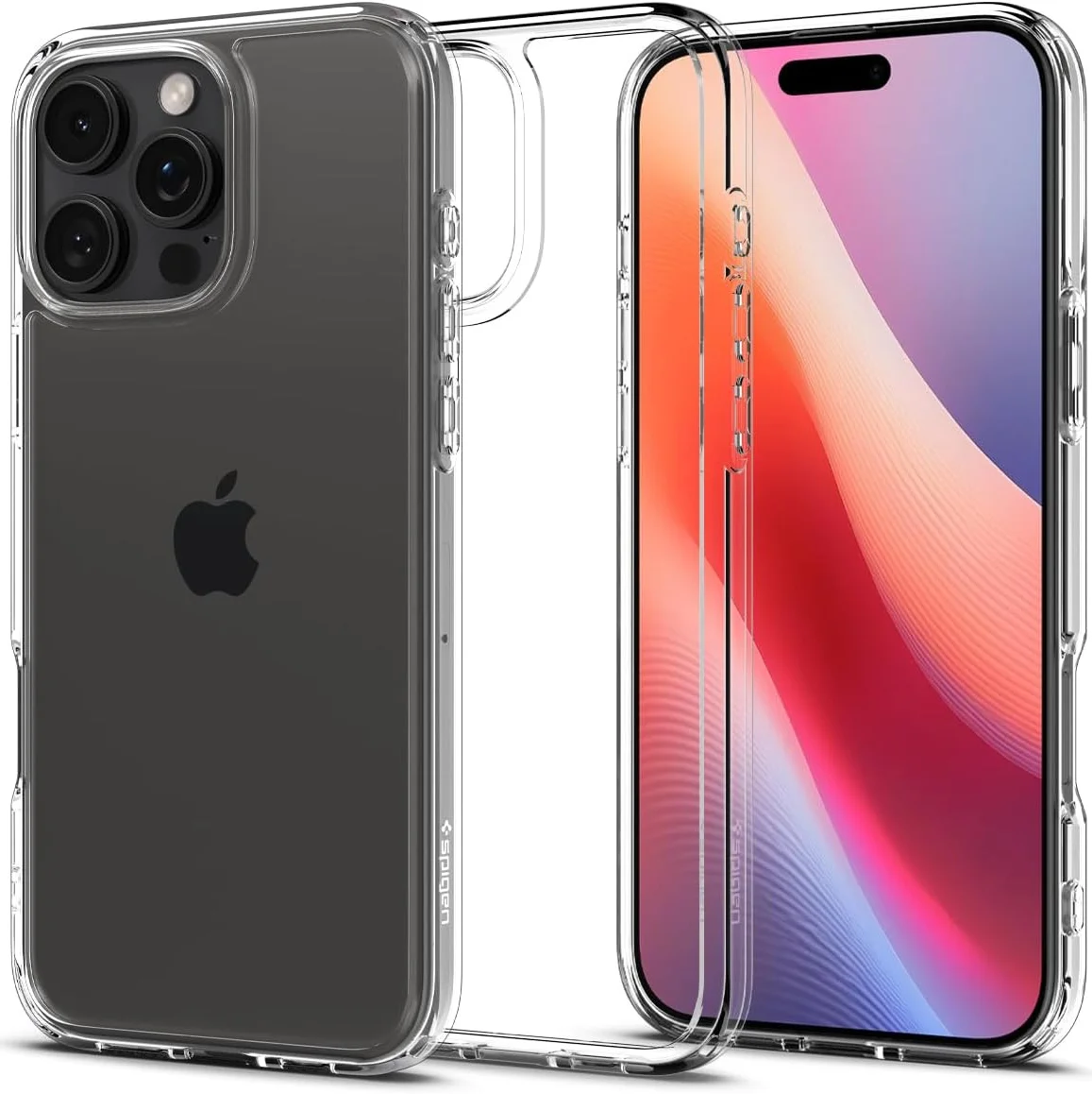 Spigen Ultra Hybrid Apple iPhone 16 Pro Hoesje Back Cover Transparant afbeelding 8