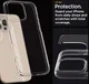 Spigen Ultra Hybrid Apple iPhone 16 Pro Hoesje Back Cover Transparant afbeelding 6