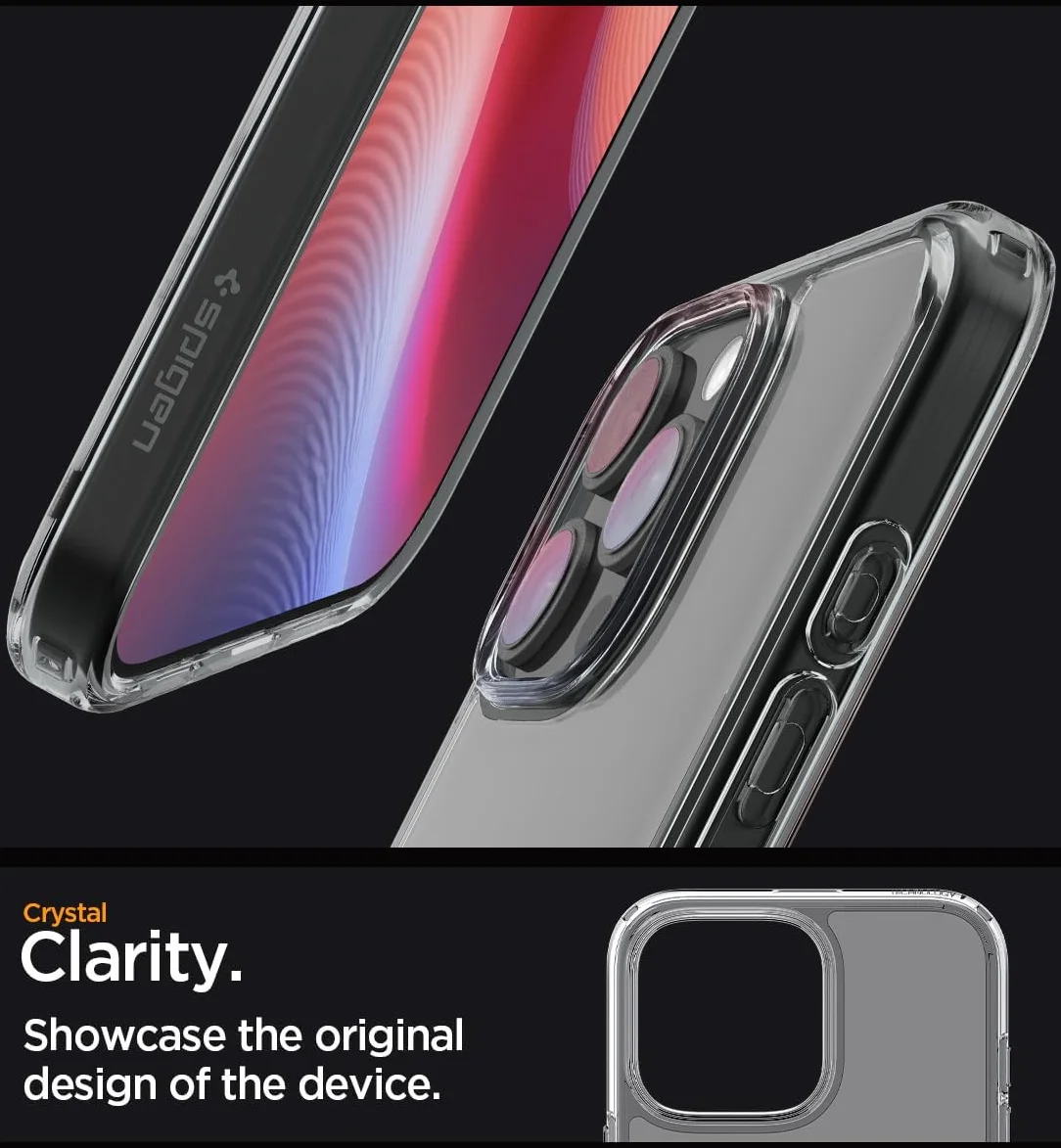 Spigen Ultra Hybrid Apple iPhone 16 Pro Hoesje Back Cover Space Crystal afbeelding 6