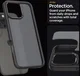 Spigen Ultra Hybrid Apple iPhone 16 Pro Hoesje Back Cover Frosted Zwart afbeelding 4