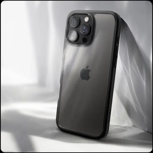 Spigen Ultra Hybrid Apple iPhone 16 Pro Hoesje Back Cover Zwart afbeelding 8