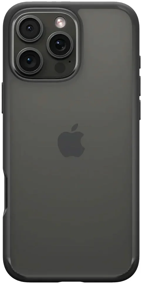 Spigen Ultra Hybrid Apple iPhone 16 Pro Hoesje Back Cover Zwart afbeelding 2
