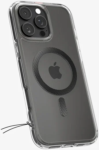 Spigen Ultra Hybrid MagFit Apple iPhone 16 Pro Hoesje MagSafe Carbon Fiber afbeelding 11