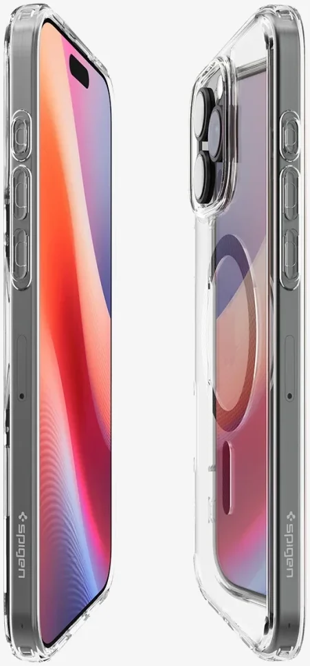 Spigen Ultra Hybrid MagFit Apple iPhone 16 Pro Hoesje MagSafe Carbon Fiber afbeelding 12