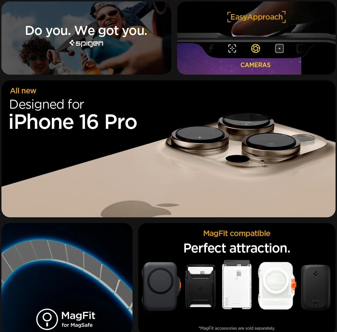 Spigen Ultra Hybrid MagFit Apple iPhone 16 Pro Hoesje MagSafe Carbon Fiber afbeelding 6