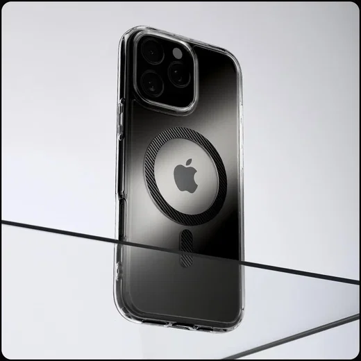 Spigen Ultra Hybrid MagFit Apple iPhone 16 Pro Hoesje MagSafe Carbon Fiber afbeelding 9