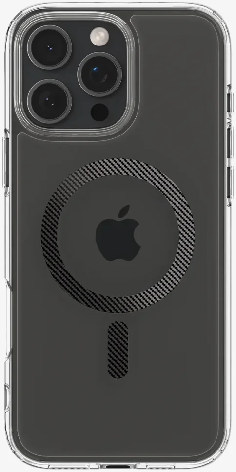 Spigen Ultra Hybrid MagFit Apple iPhone 16 Pro Hoesje MagSafe Carbon Fiber afbeelding 10