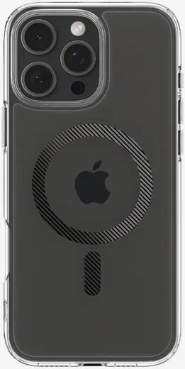 Spigen Ultra Hybrid MagFit Apple iPhone 16 Pro Hoesje MagSafe Carbon Fiber afbeelding 10