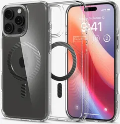 Spigen Ultra Hybrid MagFit Apple iPhone 16 Pro Hoesje MagSafe Carbon Fiber afbeelding