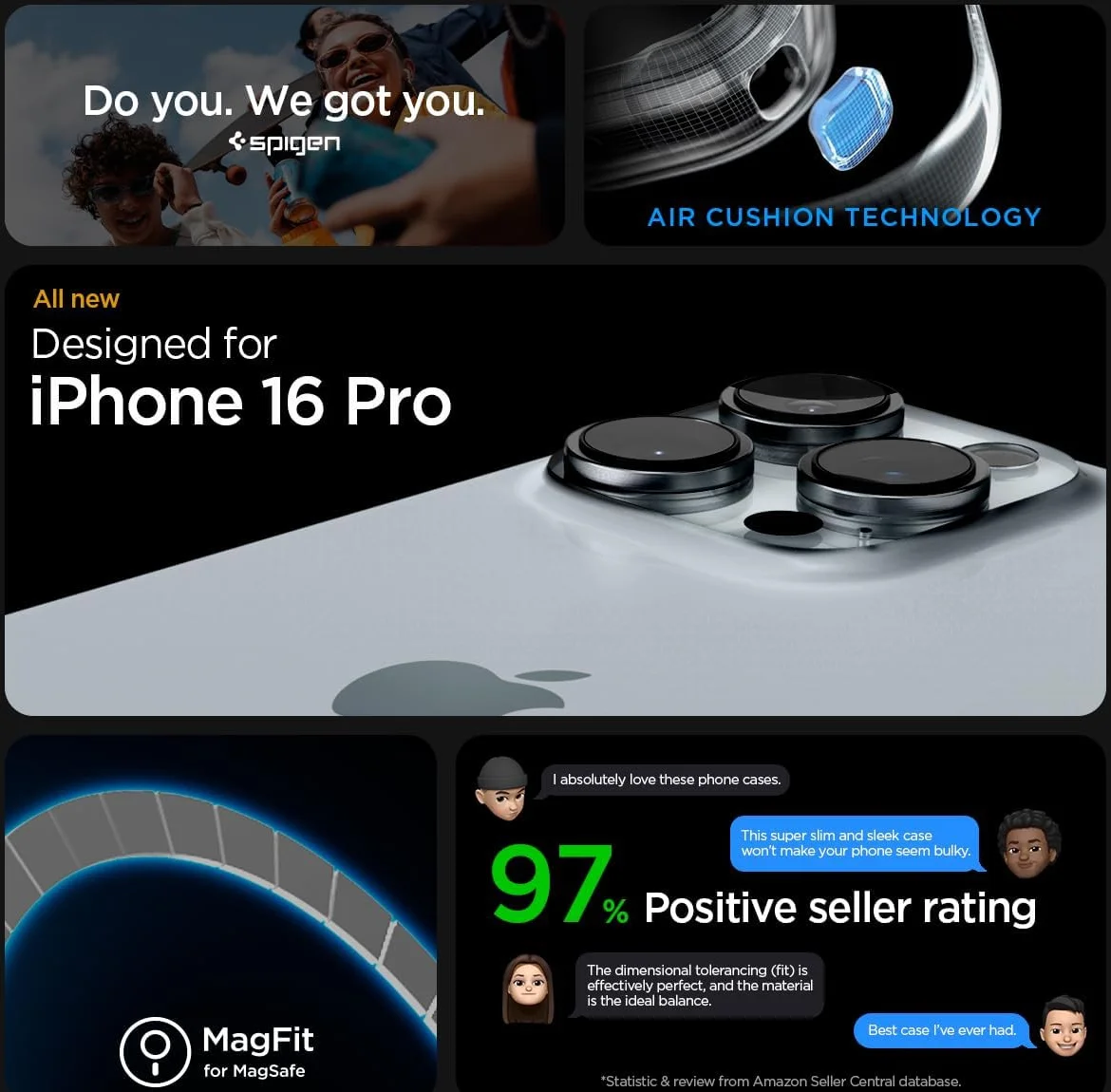 Spigen Ultra Hybrid MagFit iPhone 16 Pro Hoesje MagSafe Frosted Transparant afbeelding 2