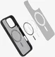 Spigen Ultra Hybrid MagFit Apple iPhone 16 Pro Hoesje MagSafe Frosted Zwart afbeelding 12