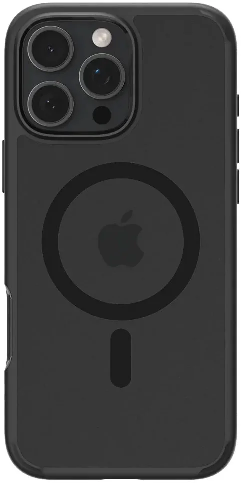 Spigen Ultra Hybrid MagFit Apple iPhone 16 Pro Hoesje MagSafe Frosted Zwart afbeelding 2