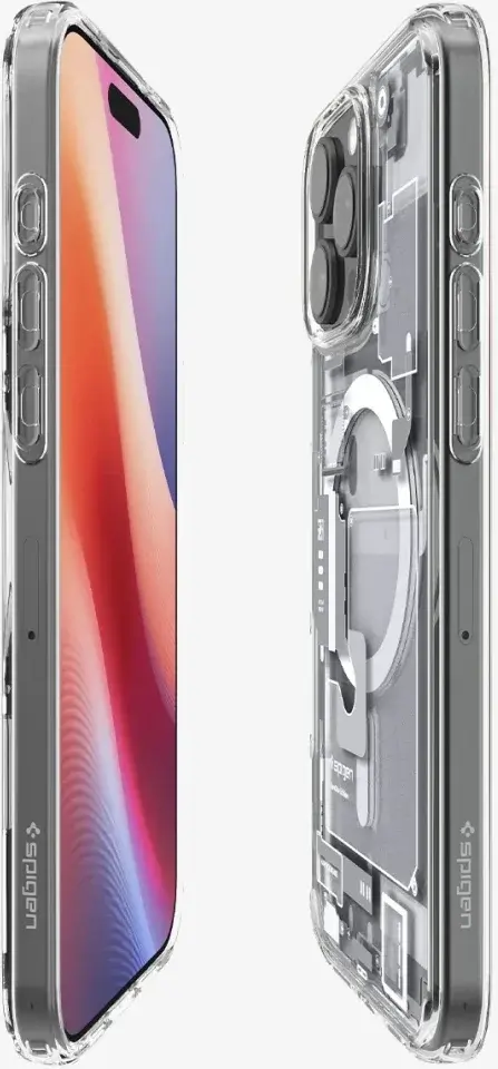Spigen Ultra Hybrid MagFit Apple iPhone 16 Pro Hoesje MagSafe Zero One Wit afbeelding 11