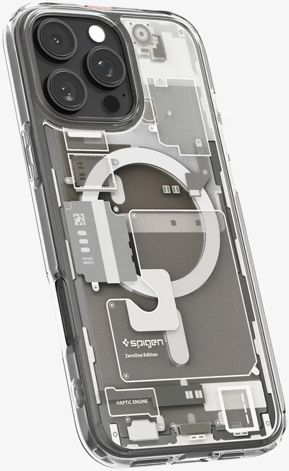 Spigen Ultra Hybrid MagFit Apple iPhone 16 Pro Hoesje MagSafe Zero One Titanium afbeelding 10