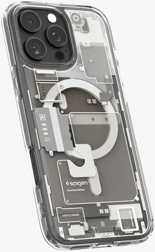 Spigen Ultra Hybrid MagFit Apple iPhone 16 Pro Hoesje MagSafe Zero One Titanium afbeelding 10