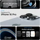 Spigen Ultra Hybrid MagFit Apple iPhone 16 Pro Hoesje MagSafe Zero One Titanium afbeelding 4
