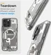 Spigen Ultra Hybrid MagFit Apple iPhone 16 Pro Hoesje MagSafe Zero One Titanium afbeelding 5
