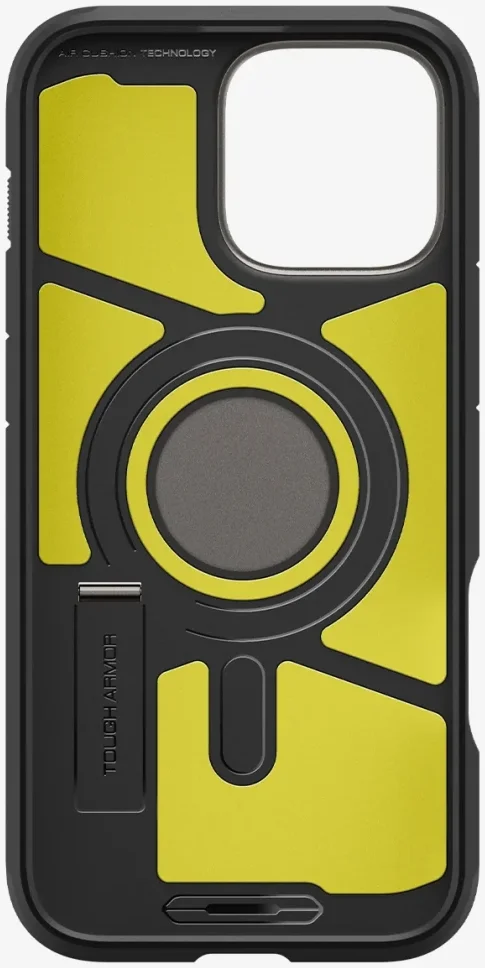 Spigen Tough Armor Apple iPhone 16 Pro Hoesje MagSafe Back Cover Gunmetal afbeelding 13