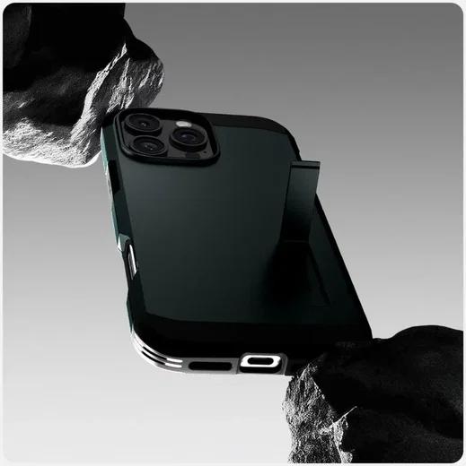 Spigen Tough Armor Apple iPhone 16 Pro Hoesje MagSafe Back Cover Groen afbeelding 7